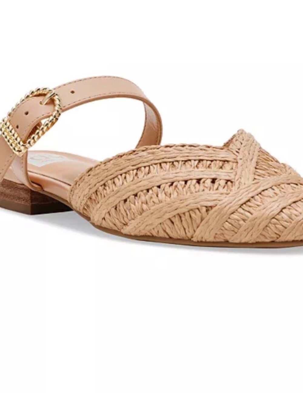 NWOT (Other) DV by Dolce Vita Domain Raffia Woven Flat Pointed Toe Mules. Size 7